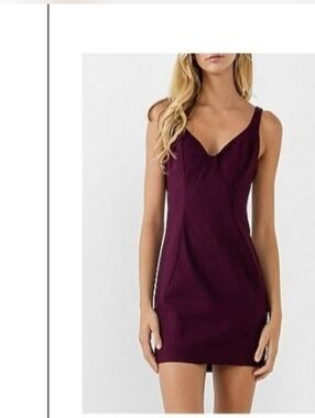 Endless Rose Plum Mini Dress